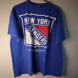 New york rangers vintage single stitch tee